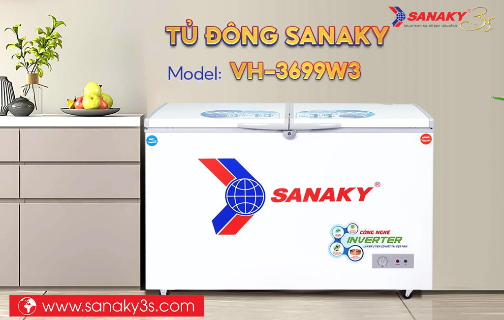Tủ đông Inverter Sanaky VH-3699W3