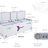 Tủ đông Sanaky VH-1399HY 1300 lít