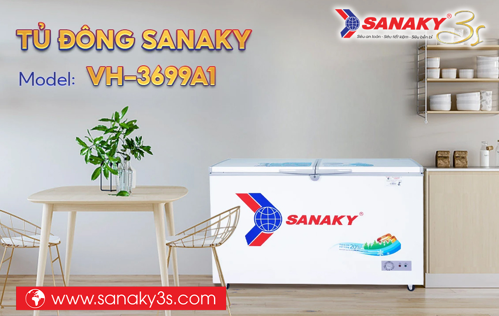 Tủ đông Sanaky VH-3699A1 270L