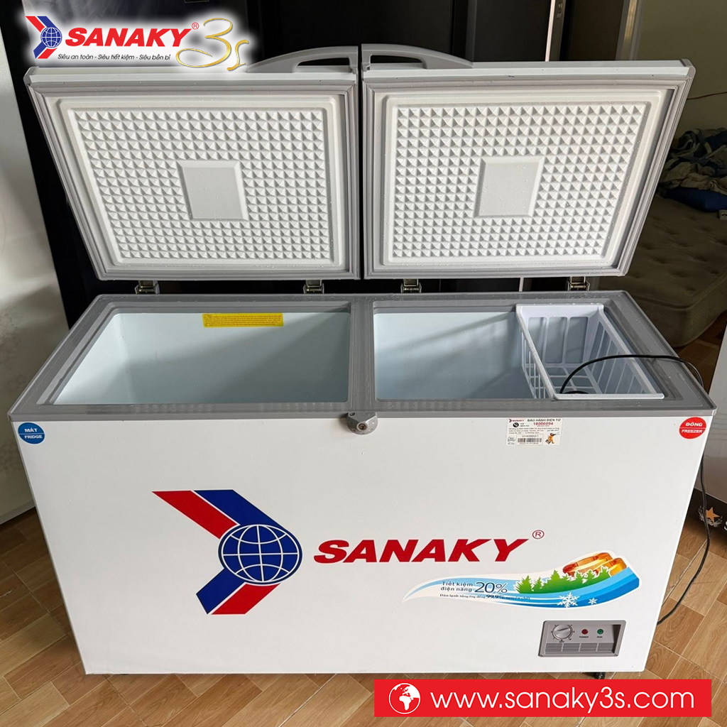 Tủ đông Sanaky VH-4099W1 1 đông 1 mát
