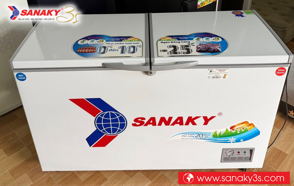 Tủ đông Sanaky VH-4099W1 dung tích 280L