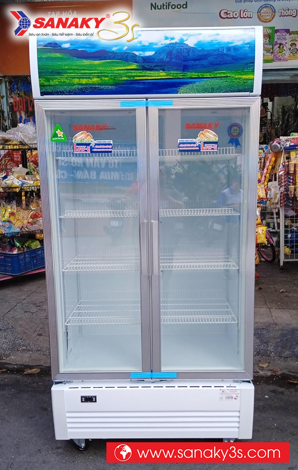 Tủ mát 2 cánh Sanaky DAVH-1009HP chính hãng