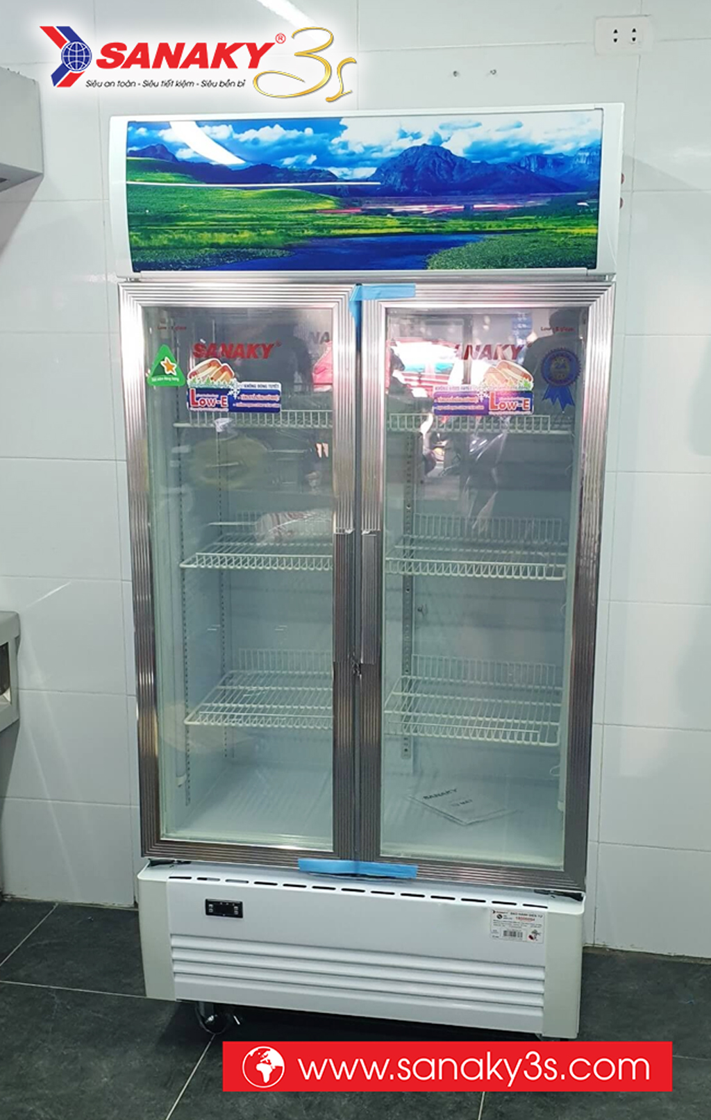 Tủ mát Sanaky DAVH-6009HP dung tích 500L