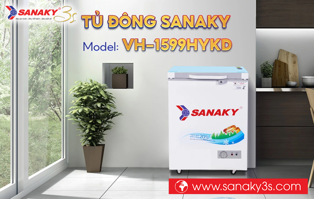 Tủ đông Sanaky VH-1599HYKD