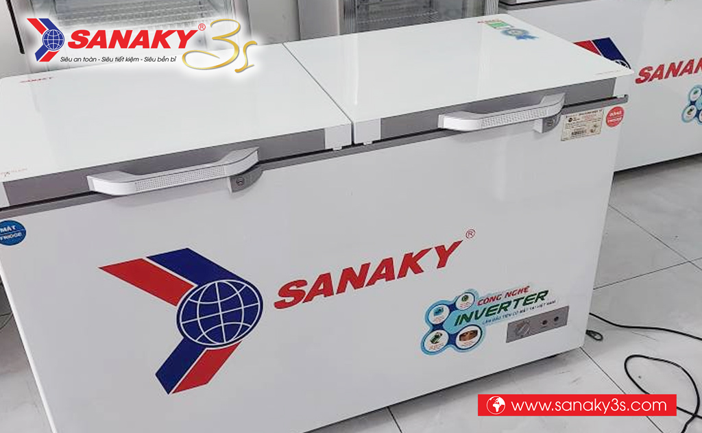 Tủ đông Inverter Sanaky VH-4099W4K 400 lít