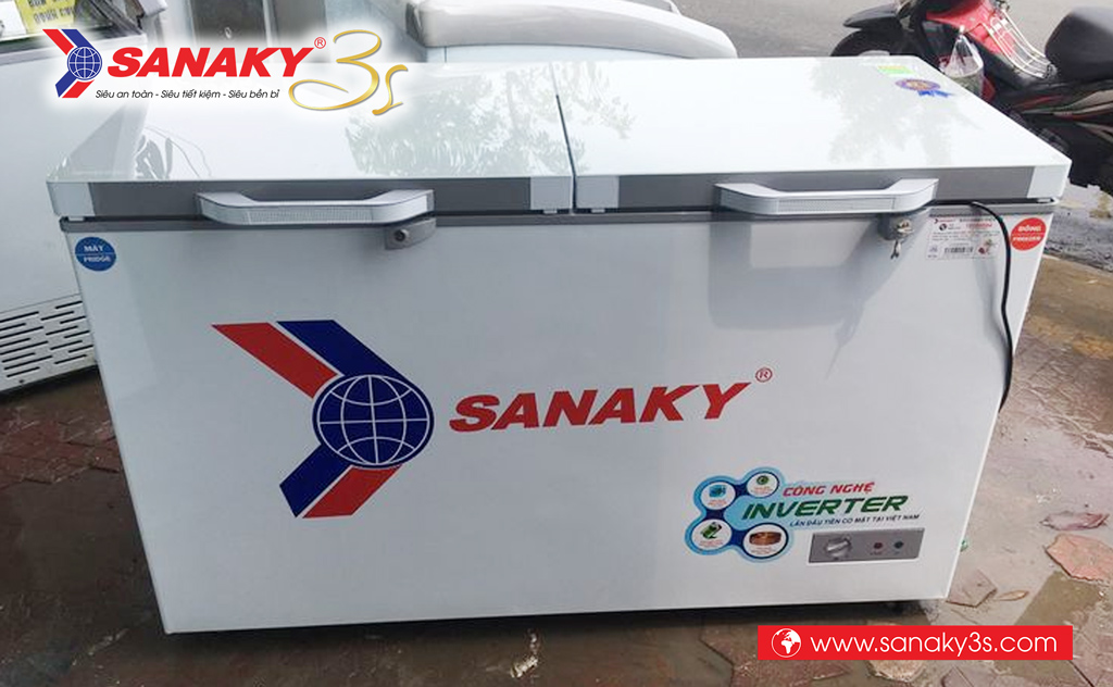 Tủ đông Inverter Sanaky VH-4099W4K cường lực