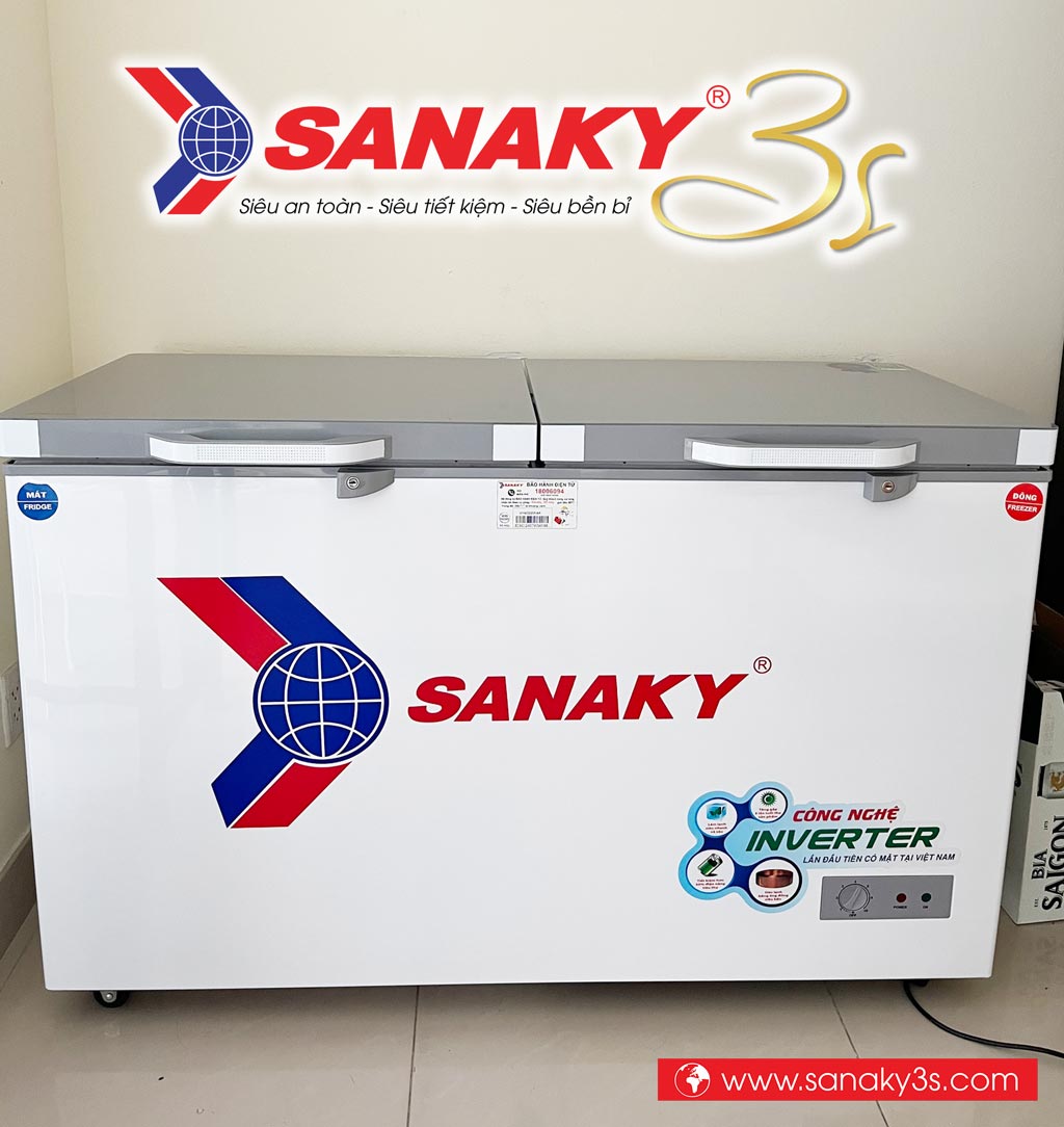 Tủ đông Sanaky Inverter VH-4099W4K 400L