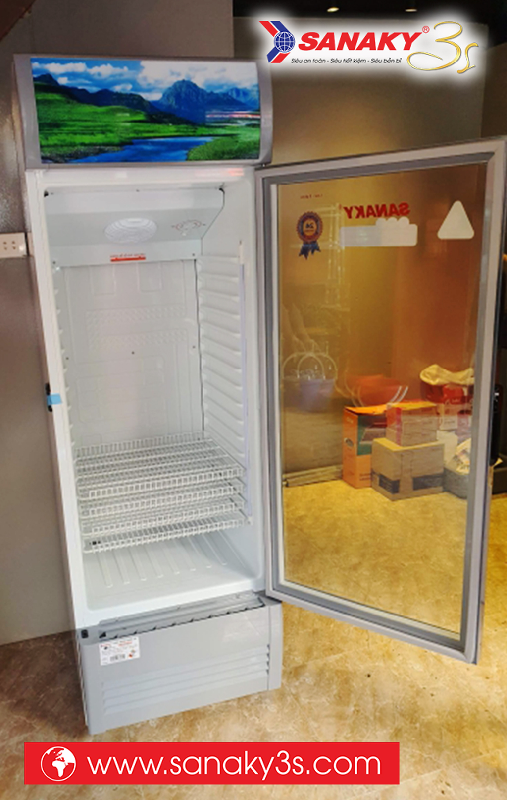 Tủ mát Sanaky VH-308KL 240 Lít