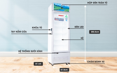 Tủ mát Sanaky VH-408KL 400 lít