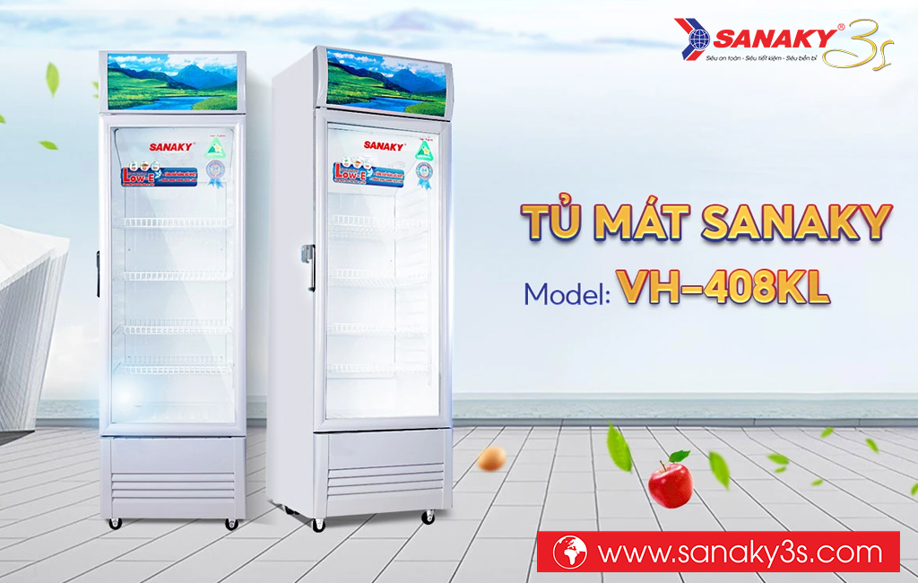 Tủ mát Sanaky VH-408KL chính hãng