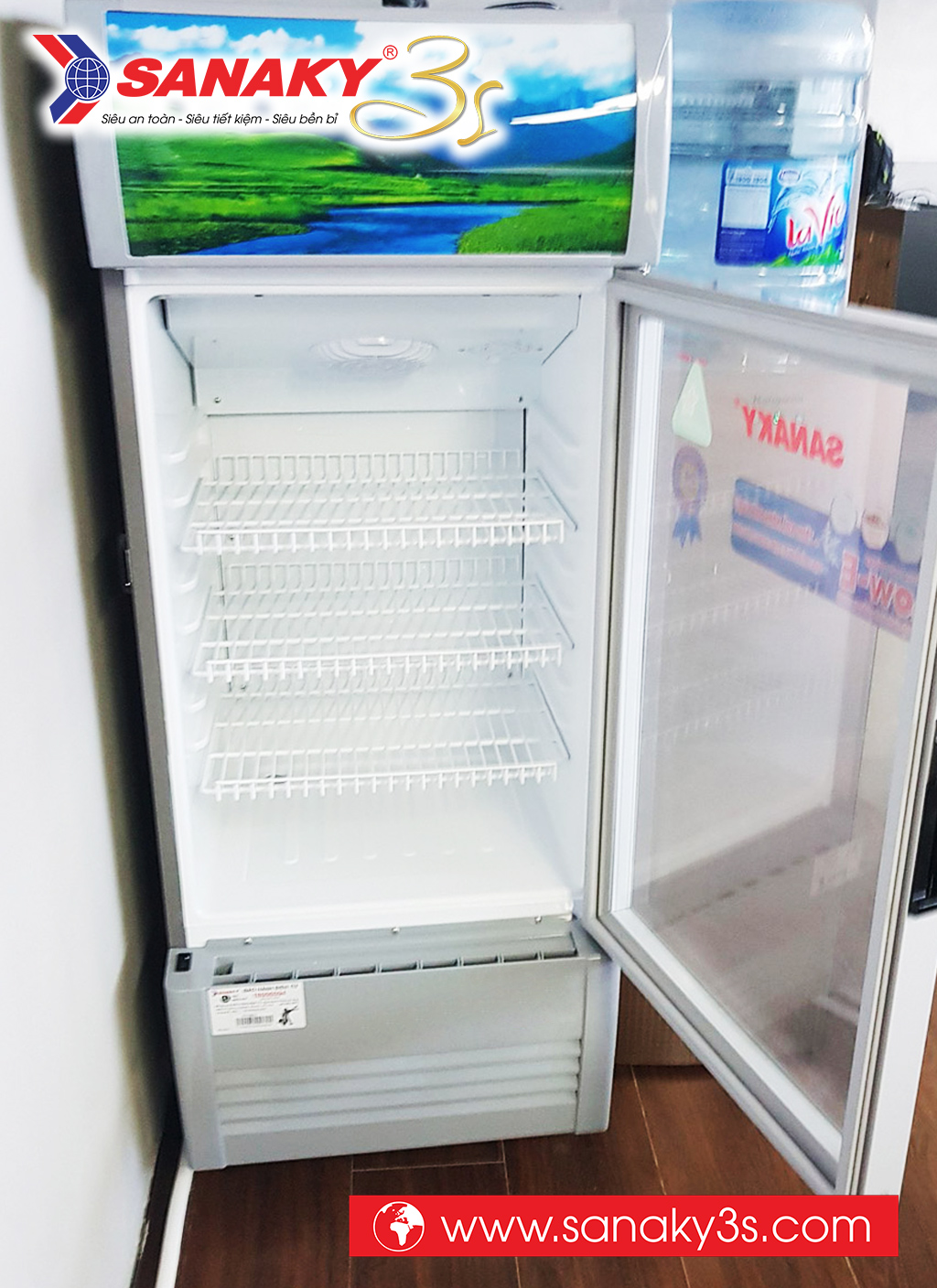 Tủ mát Sanaky VH-168KL 130L