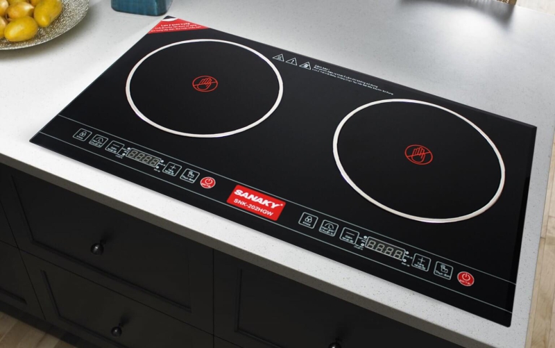 Bếp hồng ngoại đôi Sanaky SNK-202HGW