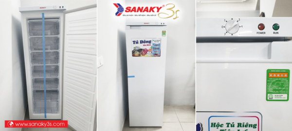 Tủ đông đứng Sanaky VH-230VD 213L