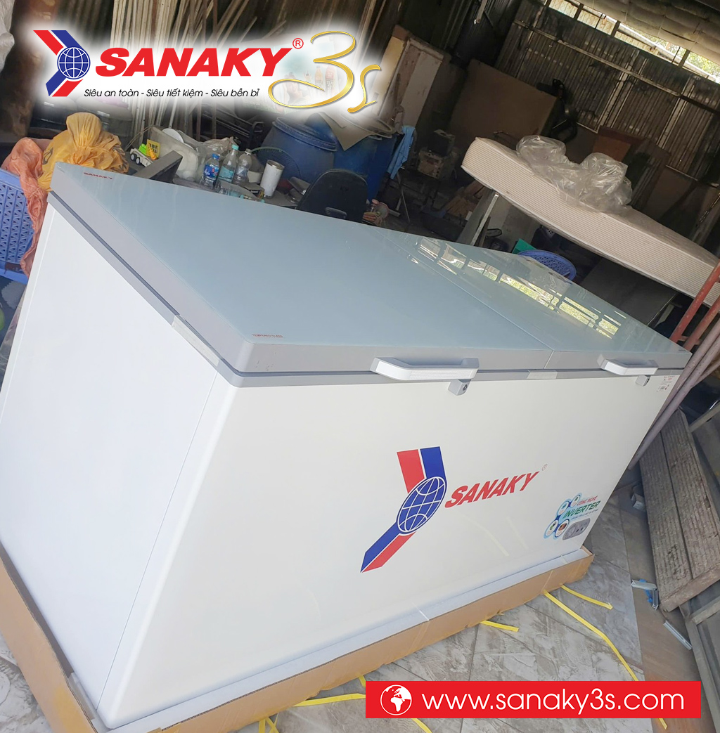 Tủ đông Sanaky Inverter VH-5699HY4K 560 Lít 1 ngăn 2 cánh