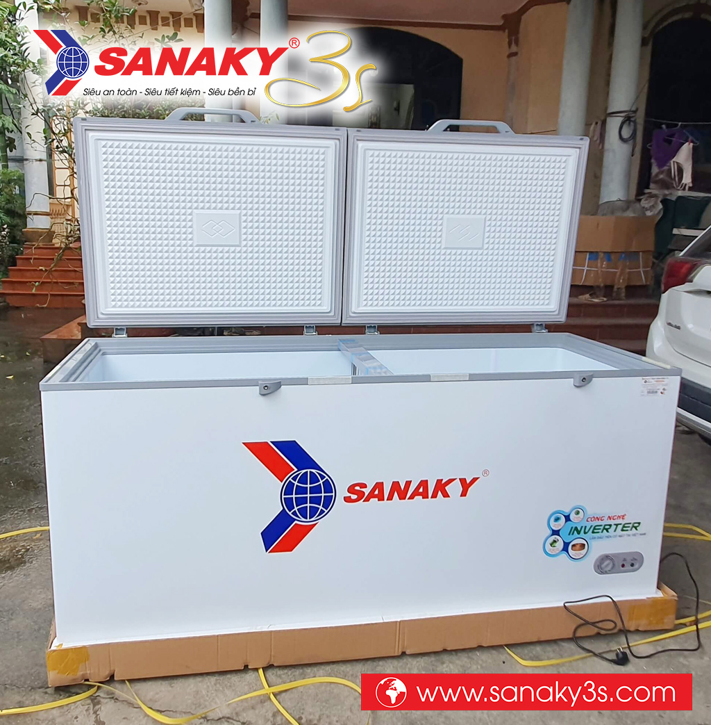 Tủ đông Sanaky Inverter VH-5699HY4K 560 Lít chính hãng