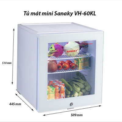 Tủ mát mini Sanaky VH-60KL