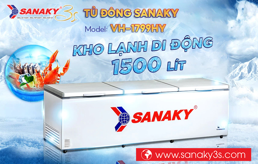Tủ đông Sanaky VH-1799HY
