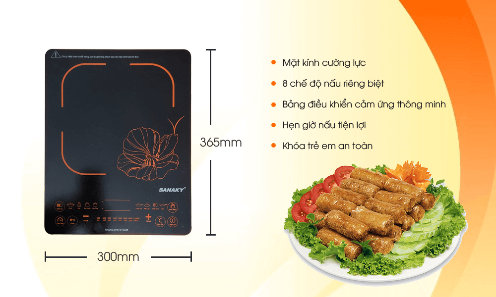 Bếp điện từ Sanaky SNK-BTS22B