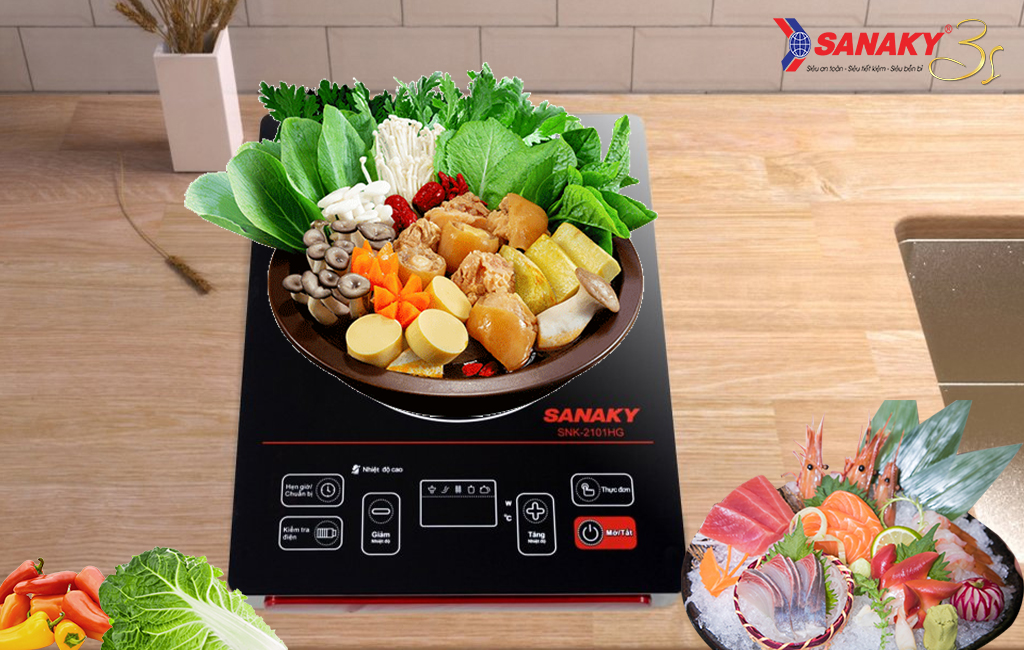 Bếp hồng ngoại Sanaky