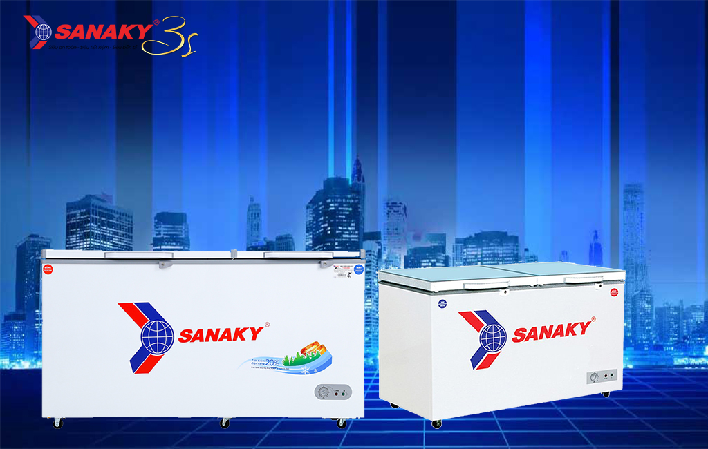 Tủ đông 1 ngăn 2 cánh Sanaky