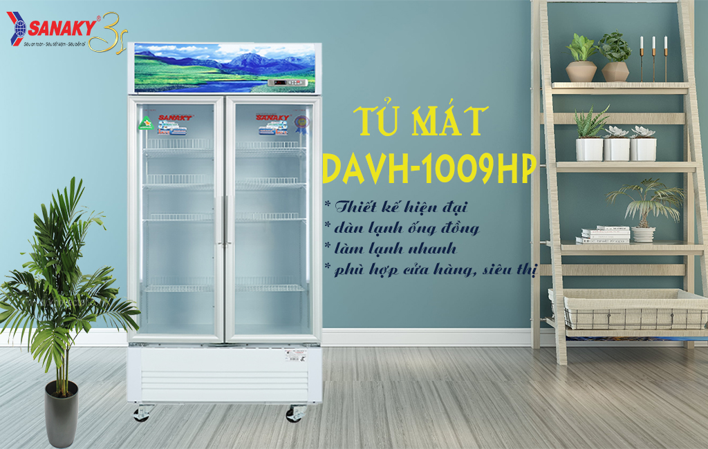 Tủ mát Sanaky DAVH-1009HP