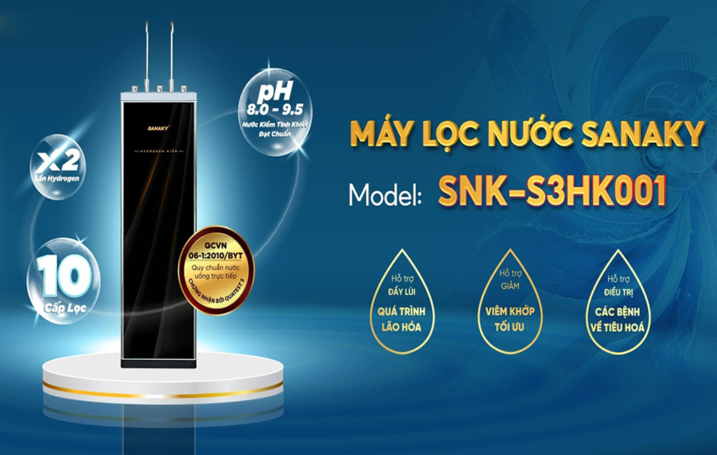 Máy lọc nước Sanaky SNK-S3HK001