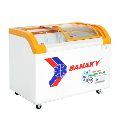 Tủ đông Inverter Sanaky VH-4899K3B 350 Lít màu vàng