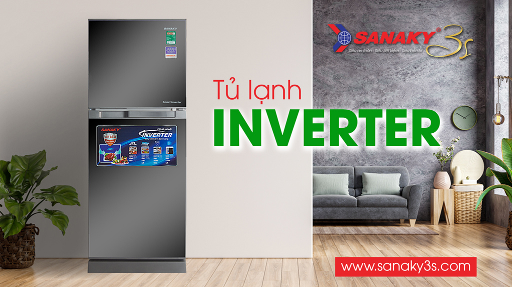 Tủ lạnh Sanaky Inverter cao cấp