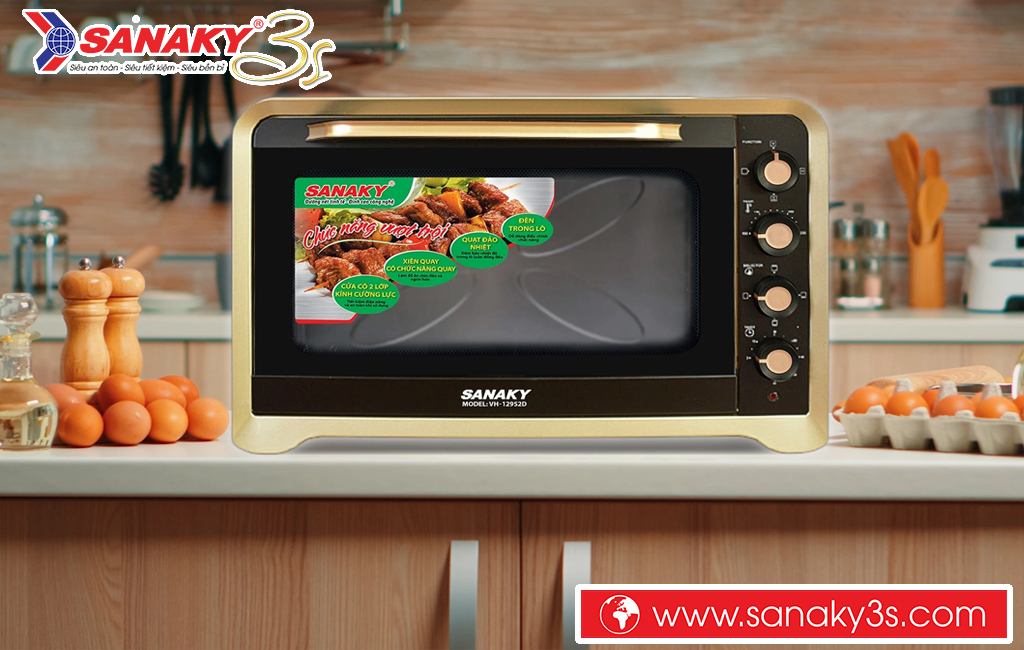 Lò nướng Sanaky chính hãng VH-129N2D