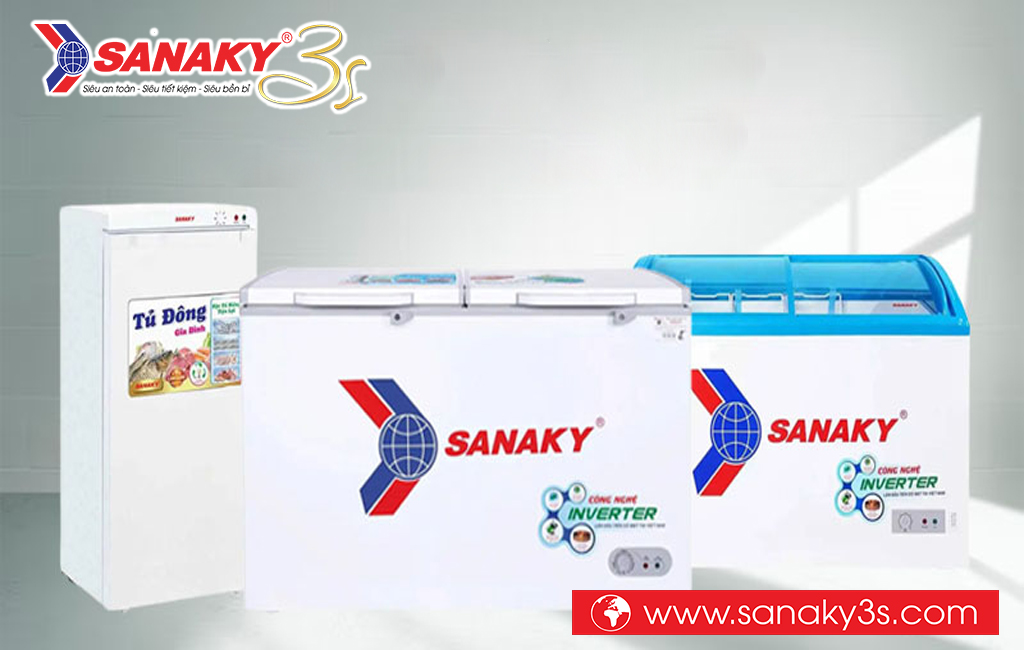 Tủ đông Sanaky chính hãng