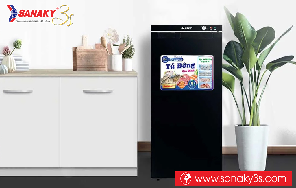 Đặt tủ đông đứng cách tường 15cm