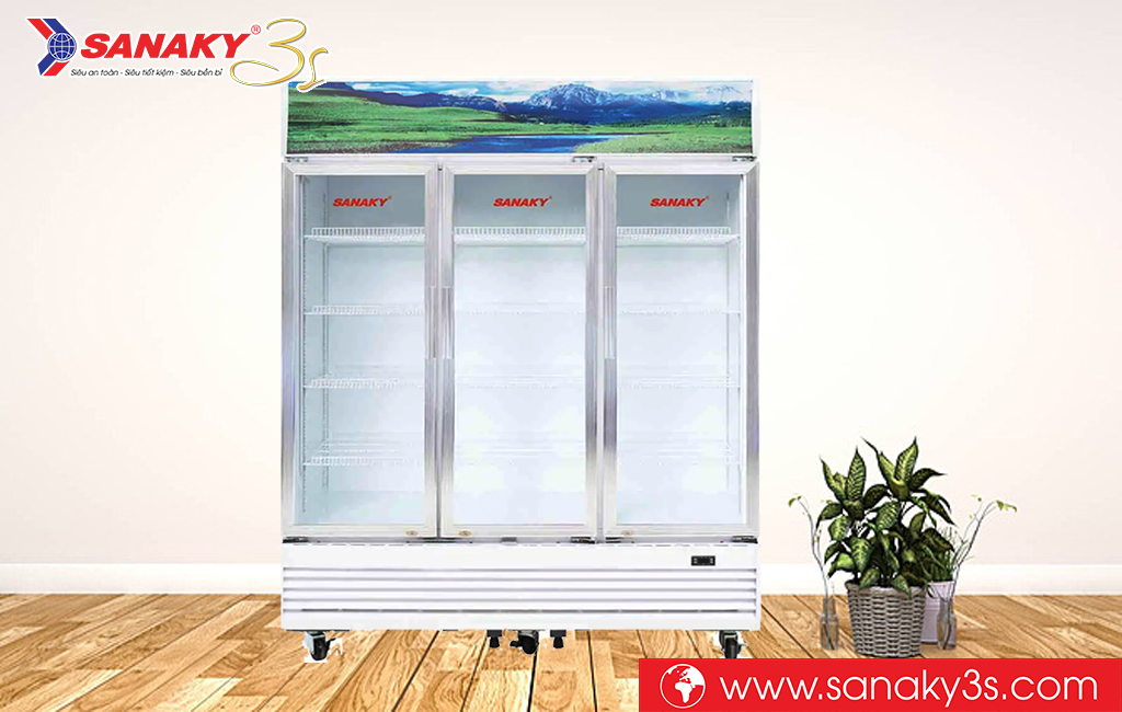 Đặt tủ mát Sanaky ổn định Gas