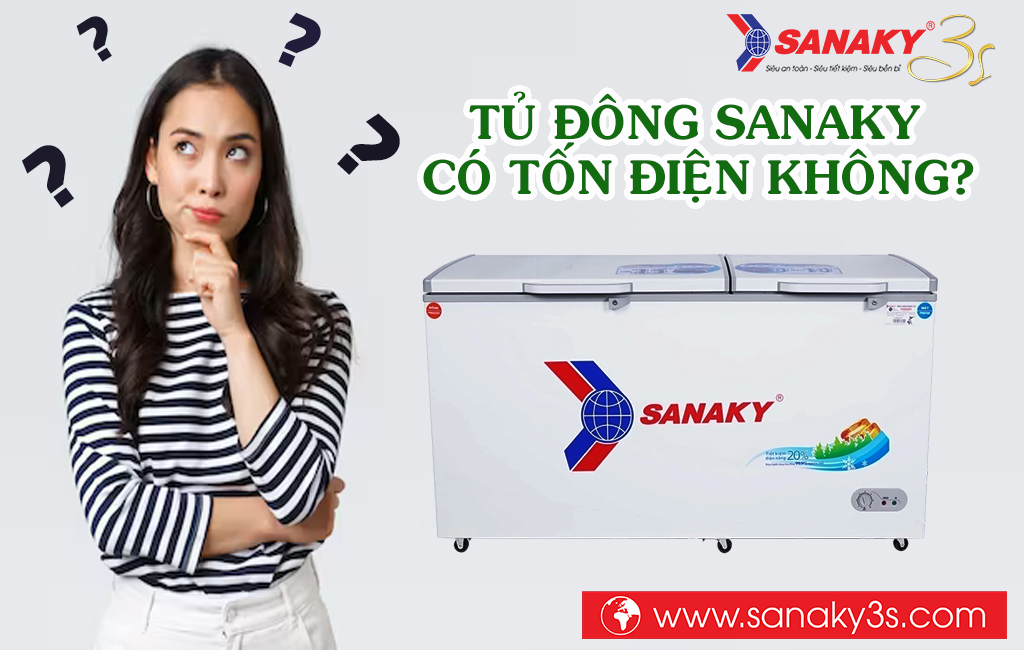 Góc Giải Đáp: Tủ Đông Sanaky Có Tốn Điện Không?