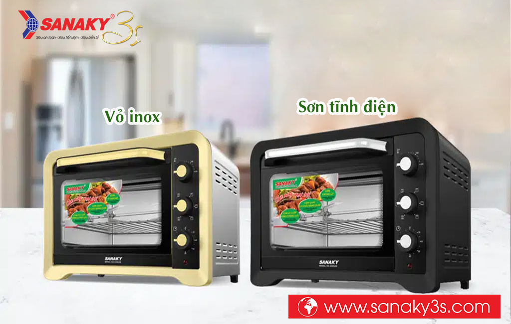 Lò nướng Sanaky VH-809N2D/S2D