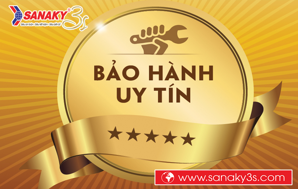 Sanaky bảo hành uy tín