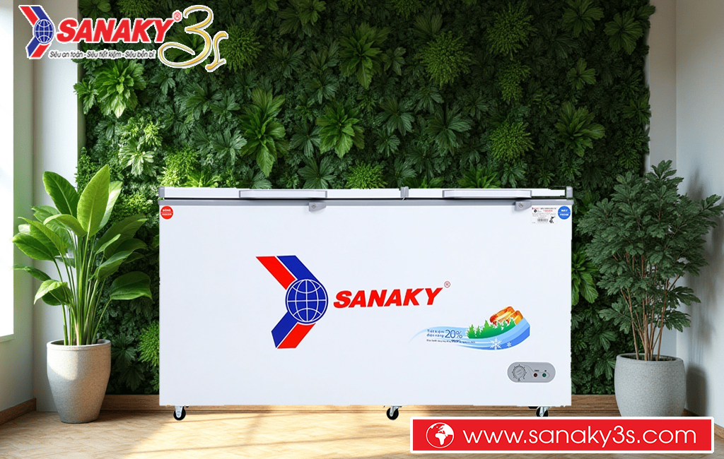 Thông số kỹ thuật tủ đông Sanaky inverter VH-6699W3