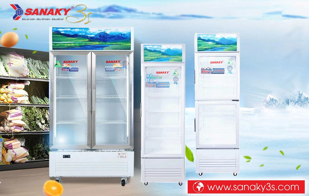 Top 5 tủ mát Sanaky bán chạy nhất thị trường hiện nay