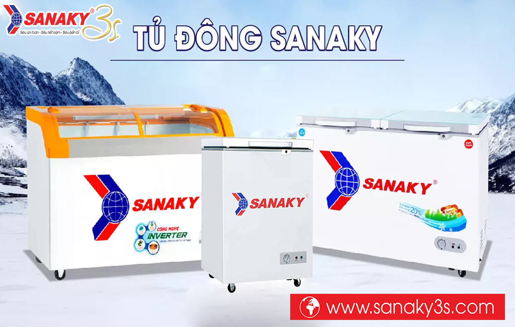 Tủ đông thương hiệu Sanaky