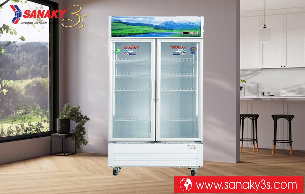Tủ mát 2 cánh Sanaky