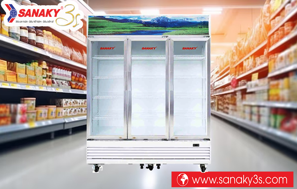 Tủ mát 3 cánh Sanaky