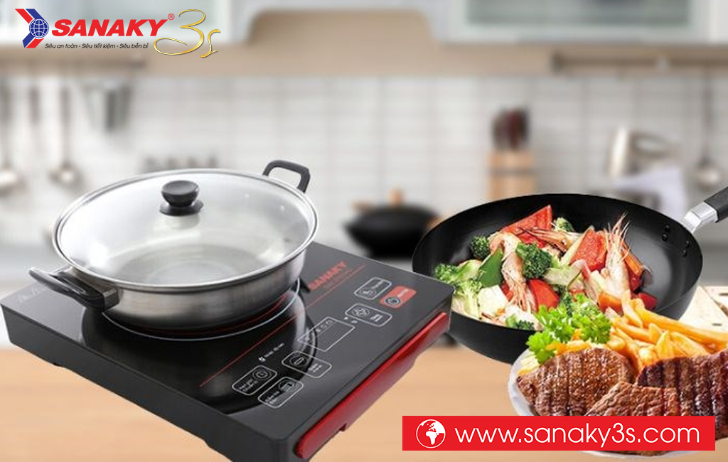 Bếp hồng ngoại Sanaky chính hãng