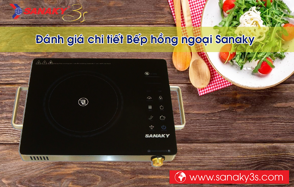 Bếp hồng ngoại Sanaky