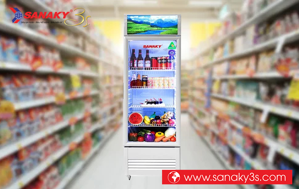 Sắp xếp thực phẩm khoa học vào tủ mát Sanaky