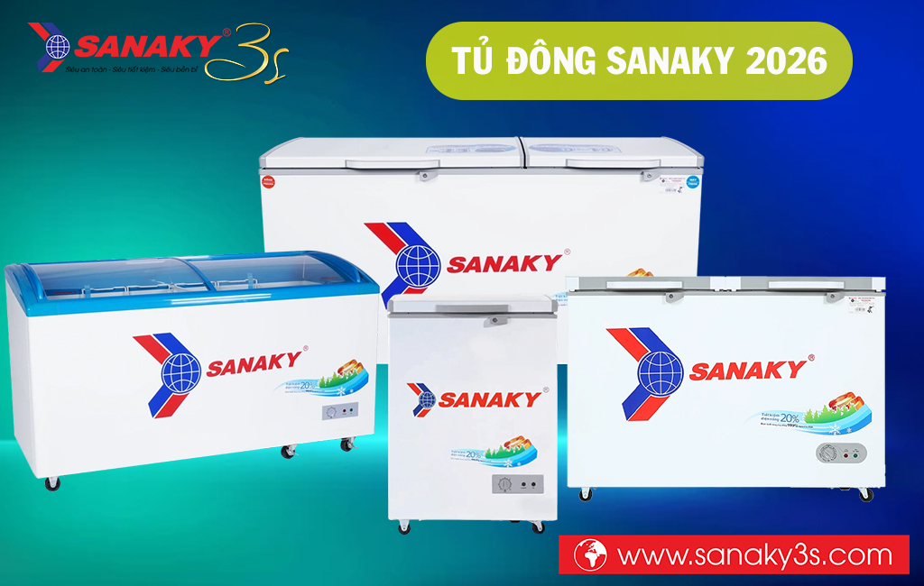 Tủ đông Sanaky mới nhất 2026
