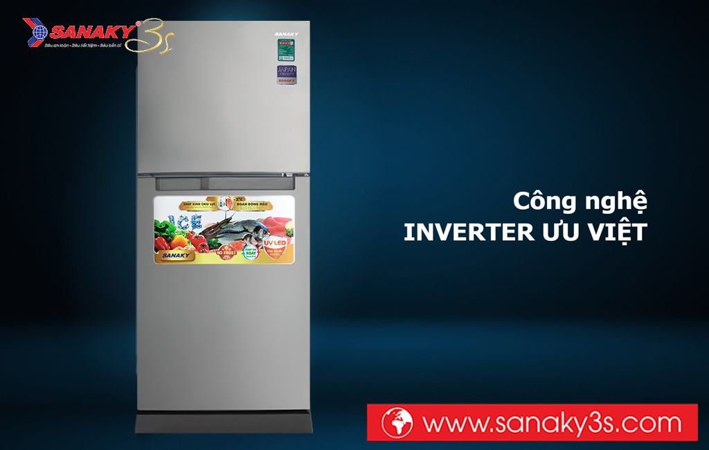 Tủ lạnh Sanaky Inverter VH-189HPN