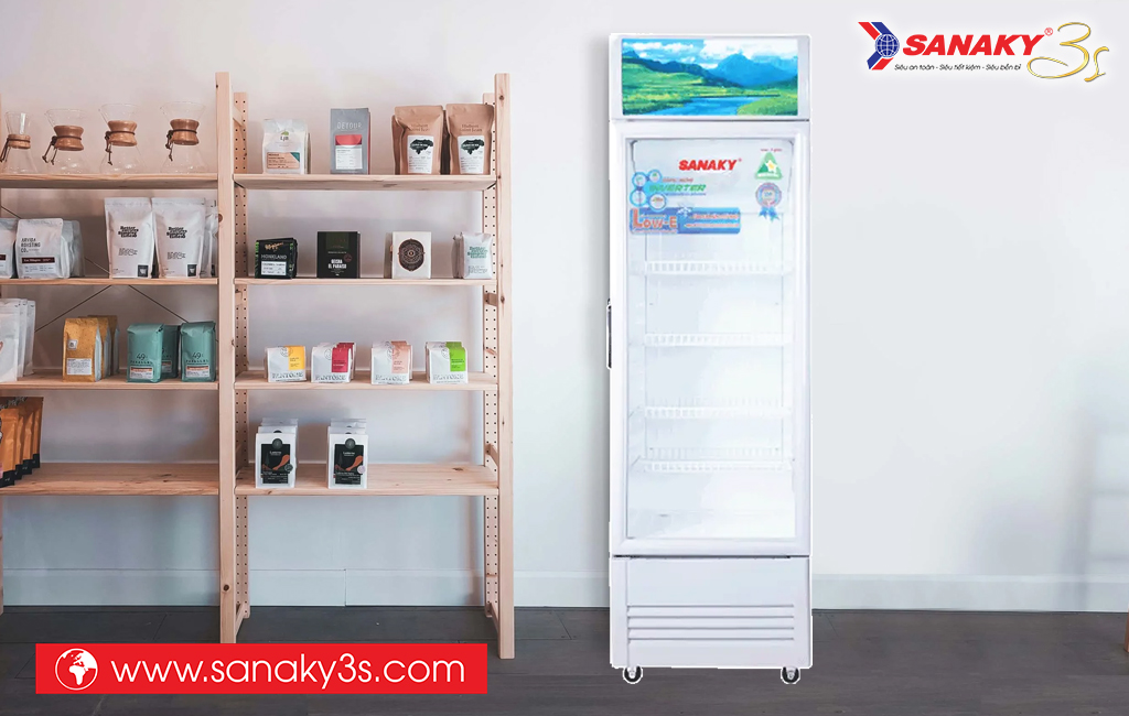 Tủ mát Sanaky VH-3089K3 dàn đồng