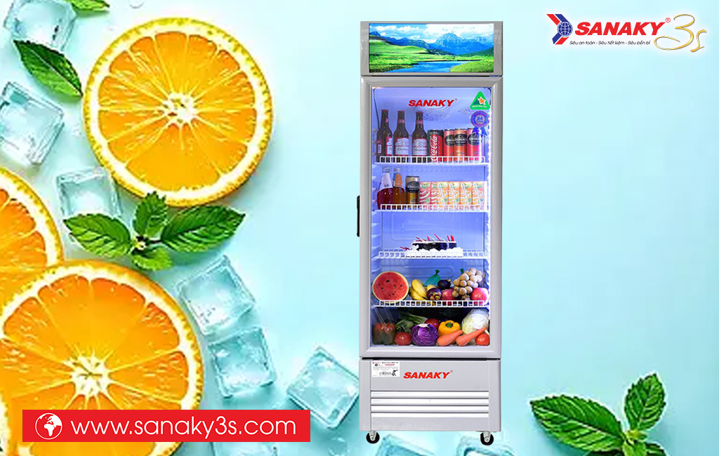 Tủ mát Sanaky VH-408K3L dung tích 340L
