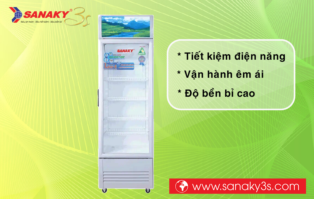 Tủ mát Sanaky