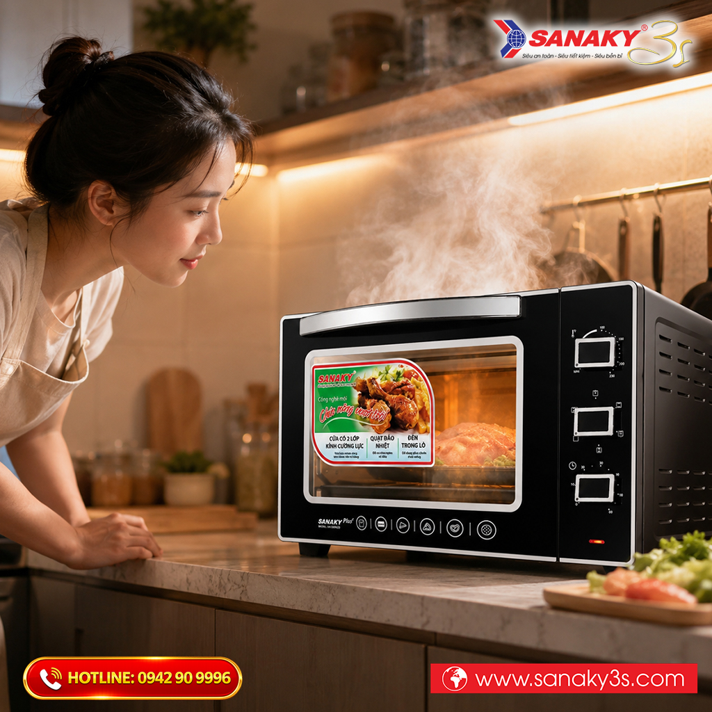 Kiểm tra lò nướng bị bóc khói khét
