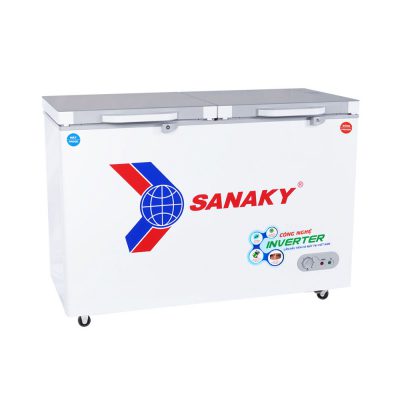 Tủ đông kính cương lực 2 ngăn sanaky
